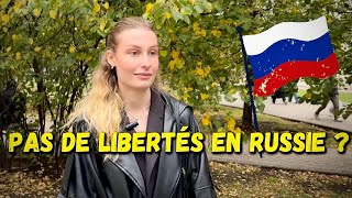 Les Russes se sententils libres en Russie [upl. by Lennad696]