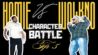 HOMIE vs WOLKNO  TOP 5  CHARACTER BATTLE  IKF 2024 [upl. by Navi]