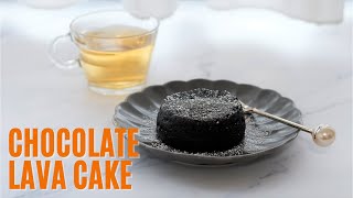 Air fryer and oven recipe Molten CHOCOLATE LAVA CAKE  6 ingredients  Useful pointers to note [upl. by Jumbala]