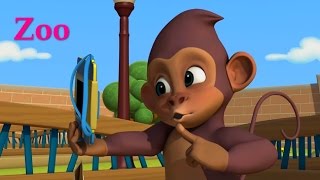 Английский язык для малышей  МяуМяу  Zoo Зоопарк – Мультфильм детям  учим английские слова [upl. by Aziar]