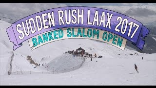 Banked Slalom LAAX 2017 [upl. by Nellahs809]