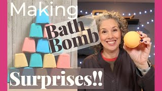 Making Bath Bomb Surprises for Kids  Recipe Included😊 [upl. by Eicyal596]