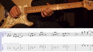 How to Play the Melody of Blowin in the Wind on Guitar with TAB [upl. by Jessamine]