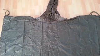 MilTec Rain Poncho Unboxing [upl. by Uhthna]