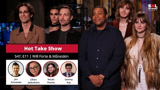 Will Forte  Måneskin Hot Take Show  S47 E11  The SNL Saturday Night Live Network [upl. by Vihs]