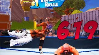 BOOYAKA BOOYAKA 619 NEW REY MYSTERIO SKIN GAMEPLAY FORTNITE BATTLE ROYALE SOLO WIN [upl. by Inimod]