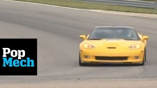 2009 Corvette ZR1 Test Drive  PopMech [upl. by Crandell560]