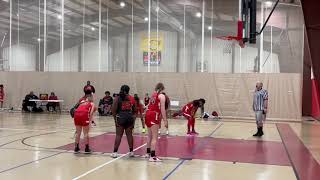 JB Lady Ballers vs Woodz elite 2022 [upl. by Kostman]