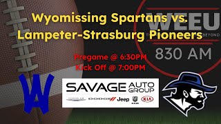 WEEU Sports Presents Wyomissing vs LampeterStrasburg [upl. by Nahsaj]