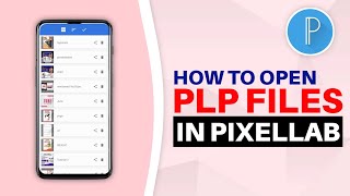 HOW TO OPEN PLP FILES IN PIXELLAB [upl. by Nosnor646]