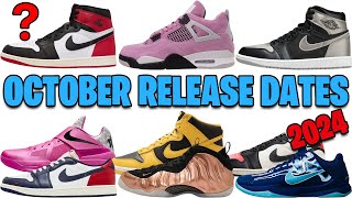 OCTOBER 2024 AIR JORDAN  NIKE SNEAKER RELEASE DATES 🔥🔥🔥 [upl. by Ythomit250]