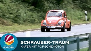 Käfer mit PorscheMotor Schrauber baut sich sein Traumauto [upl. by Mariska]