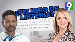 ¿Peligro de Listeria en RD  Nuria Piera [upl. by Ahsieat]