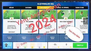 Top Eleven 2024  Yeni Antrenman Sisteminde Topa Sahip Olma  Dmc  Mc  Ml  Mr  Aml  Amc ve Amr [upl. by Aruol]