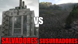 SALVADORES VS SUSURRADORES  The Walking Dead  MaxStarOficial [upl. by Akimak299]