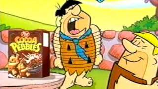 YoYo Flintstones Cocoa Pebbles Commercial [upl. by Esiuolyram]