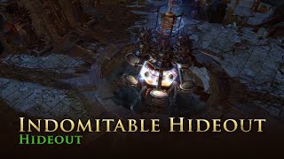 Path of Exile Indomitable Hideout [upl. by Persse123]