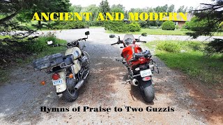 ANCIENT AND MODERN Hymns of Praise to Two Guzzis [upl. by Leamse]