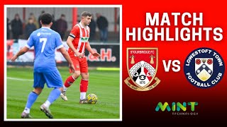 Match Highlights  Stourbridge FC vs Lowestoft Town [upl. by Alyhc]