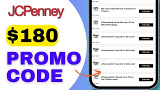 How to Find 180 JCPenny Promo Codes 2024 [upl. by Immak]