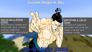 Minecraft Origins Datapack  Jujutsu Kaisen Boogie Woogie [upl. by Maillij]