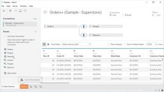 3 Merge or Join Relational Datasets with Tableau [upl. by Gibeon431]