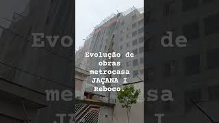 Evolução de obras metrocasa JAÇANA I [upl. by Ikilisav]