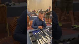 ALEKSANDAR ANDREEV 🇧🇬 tavla backgammon tournament istavder istanbul club fmgammon [upl. by Hammerskjold943]