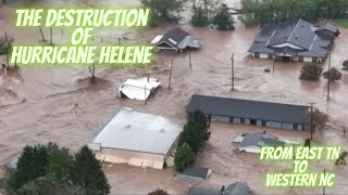 Unprecedented Devastation Towns Vanished in Hurricane Helenes Wake [upl. by Westney]