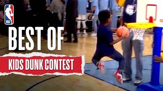 Best Of INCREDIBLE Kids Dunk Contest Moments [upl. by Groark695]