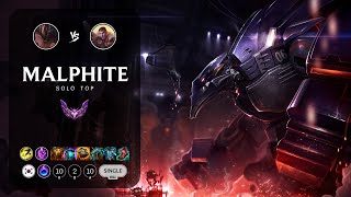 Malphite Top vs Jayce  KR Master Patch 141 [upl. by Ylil]