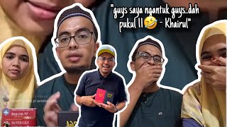 Ina Naim Dan Khairul Jual Perfume Dato Red Dan Adira Ramai Beli Tanda Support [upl. by Ahsinahs]