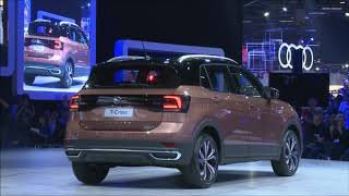 Volkswagen TCross SUV compacto brasileiro apresentado em São Paulo  wwwcarblogbr [upl. by Tillie]