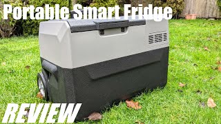 REVIEW LionCooler Pro  Battery amp Solar Powered Portable Freezer Mini Fridge [upl. by Hafler]