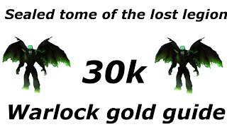 WoW 0  30000 Gold Per Hour  Tome Of The Lost Legion  WoD Gold Farming Guides [upl. by Terryn]