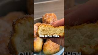 Quarkbällchen  schnell saftig amp super lecker🙌✅ shorts diy lifehack rezept airfryer food [upl. by Eittap]