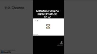 MITOLOGIA GRECKA BOSKIE POSTACIE CZ 40 [upl. by Drusie]