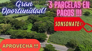 💚125 GRAN OPORTUNIDAD 3 PARCELAS EN PAGOS APROVECHA [upl. by Eico]