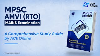 Preparation strategy for MPSC AMVI RTO Mains Exam  A Comprehensive Study Guide by ACE Online [upl. by Ranice]