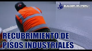 PROCESO DE PISO INDUSTRIAL EN REAL PLAZA PIURA  PERÚ  Builder ARJ [upl. by Aicilaanna]