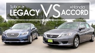 Subaru Legacy vs Honda Accord  Model Comparison [upl. by Tarryn]