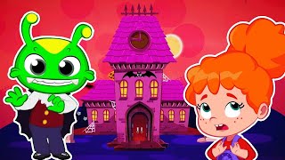 Is that a monster 👻 Spooky Songs for Kids  Groovy the Martian Nursery Rhymes [upl. by Serolod]