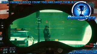 Cyberpunk 2077  Two Heads One Bullet Trophy  Achievement Guide [upl. by Alvinia361]