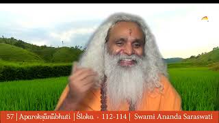 57  Aparokshanubhuti  Swami Ananda Saraswati  Verse No 112 to 114  Sukhasana amp Siddhasana [upl. by Halimeda]