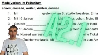 Grammatik A21 Teil 49 Modalverben im Präteritum [upl. by Montano]