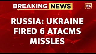 Russia Ukraine War News Russia says Ukraine fired 6 Americanmade missiles after US lifts ban [upl. by Lawry]