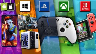 Top 25 CrossPlatform Multiplayer Games For Mobile PC PS4PS5 Xbox Switch Play with Friends [upl. by Lyrret]