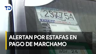 Marchamo 2024 de esta manera estafan a los propietarios de vehículos [upl. by Lasonde]