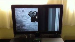 Philips lcd tv How to fix display half screen [upl. by Elocin310]