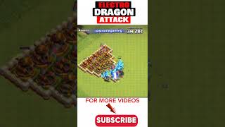 ROCKET ARTILLERY VS ELECTRO DRAGON  CLASH OF CLANS 🚀⚡ clashofclans coc shorts [upl. by Nilsoj]